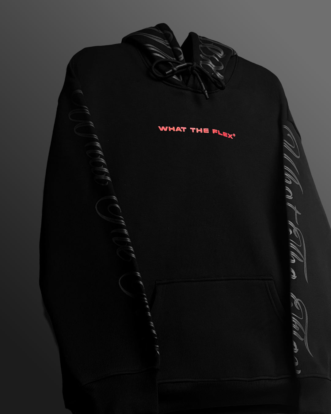 Black Angel Oversized Hoodie