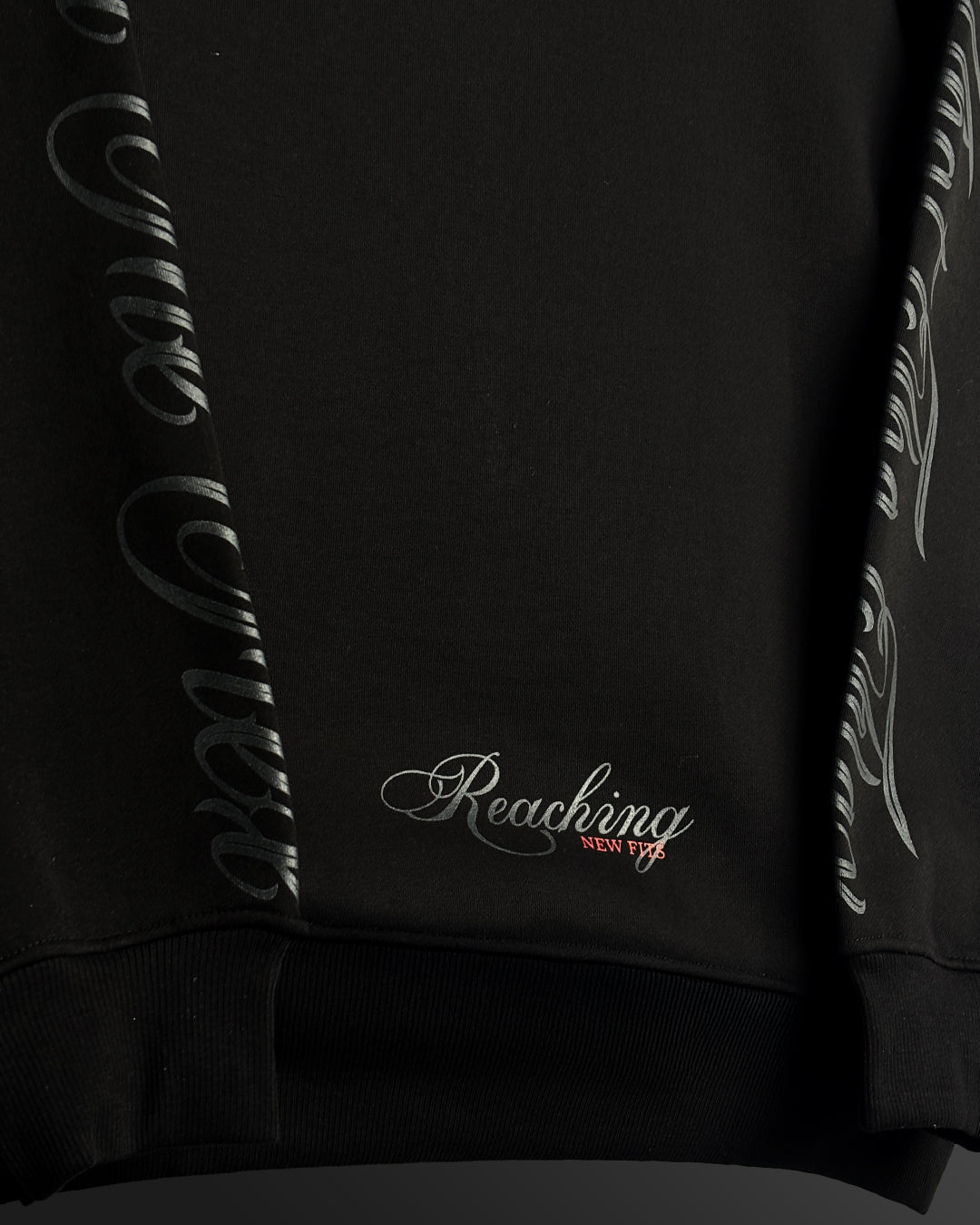 Black Angel Oversized Hoodie