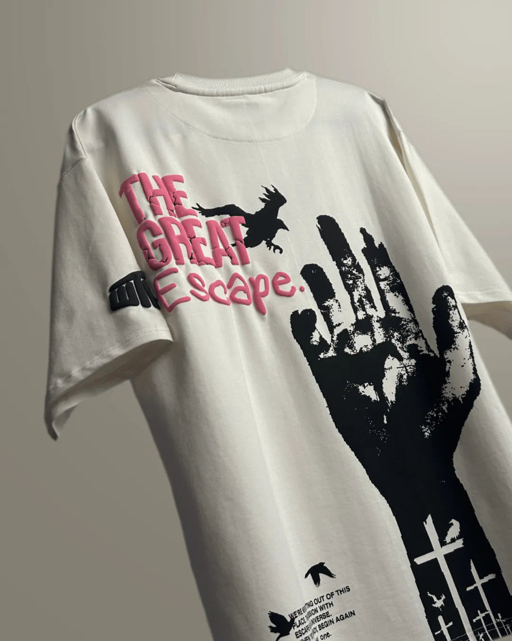 The Great Escape White Heavyweight T-shirt
