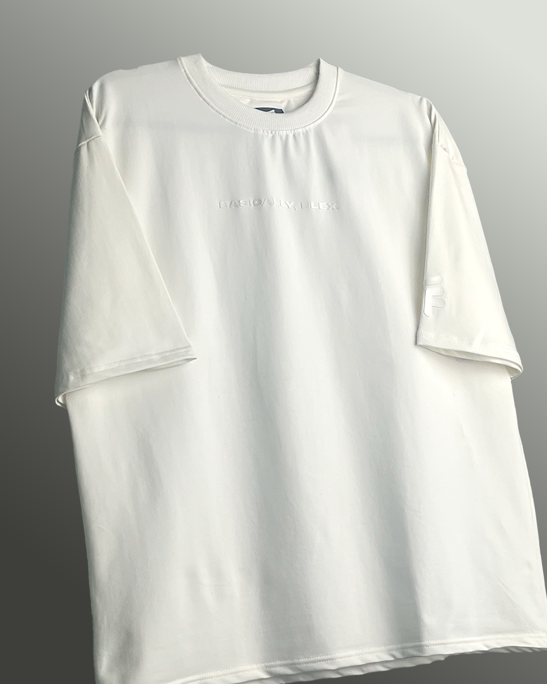 Basic Plain Off White Heavyweight T-shirt