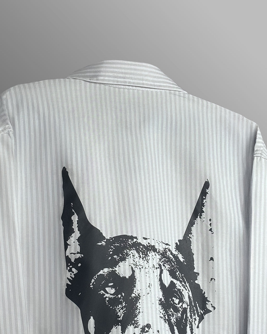 Big Dawgs Grey Striped Shirt