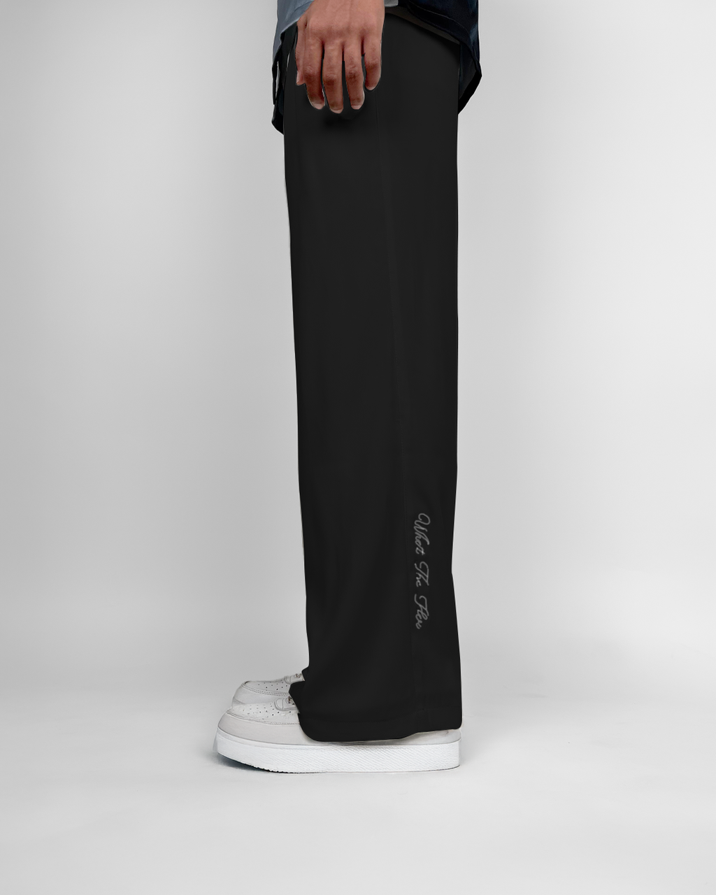 Classic Black Korean Pants