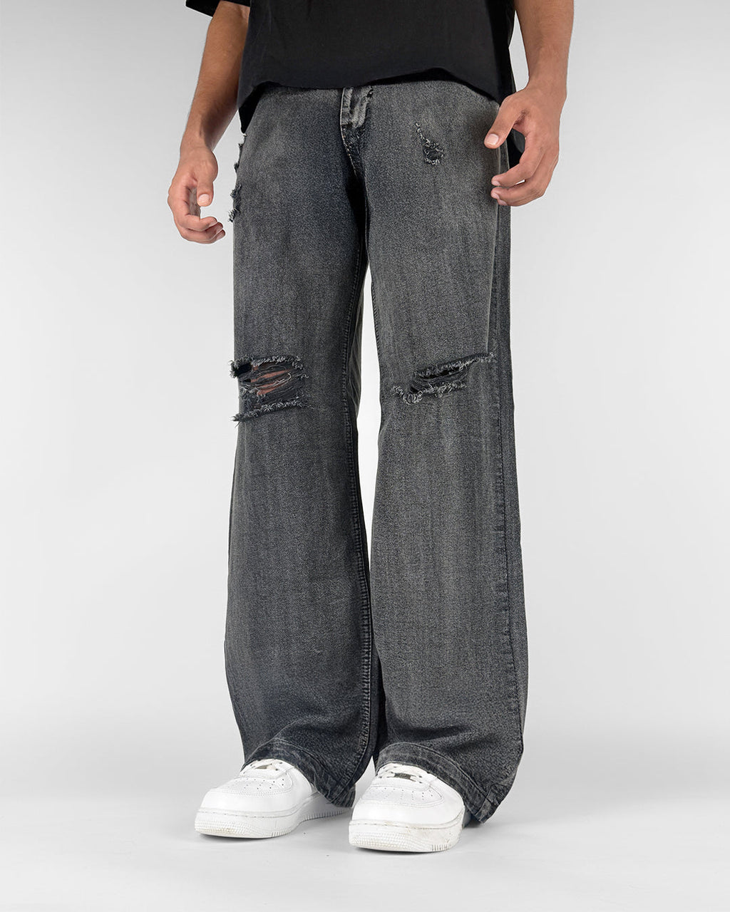 Black Rugged Jeans