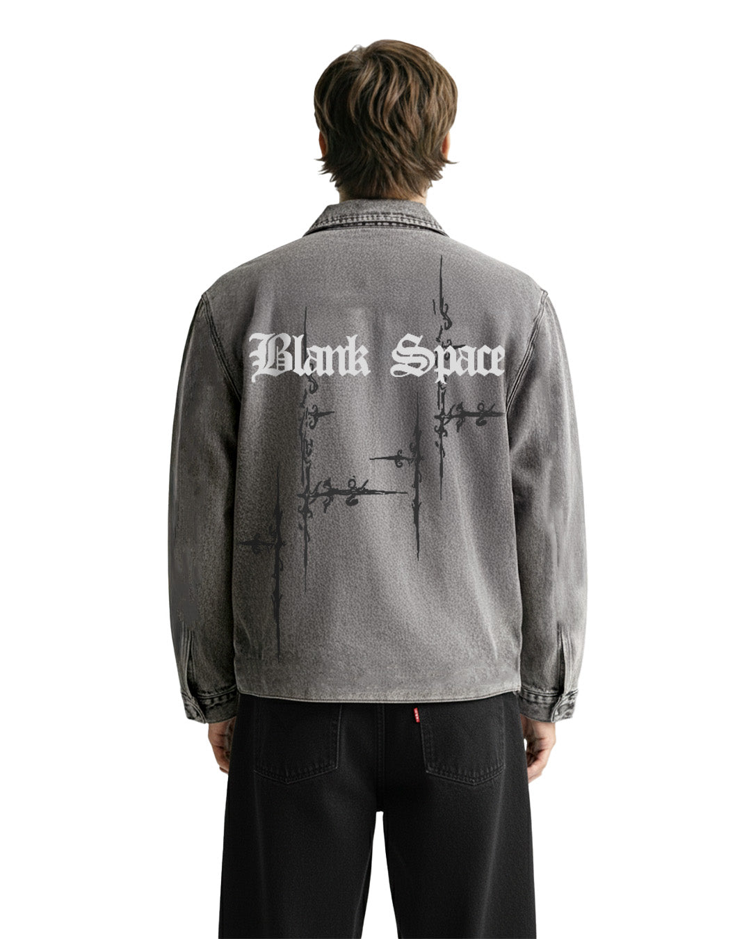 Blank Space Grey Denim Shirt
