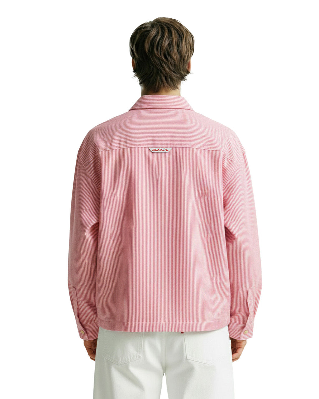 Basic Red Striped Shirt