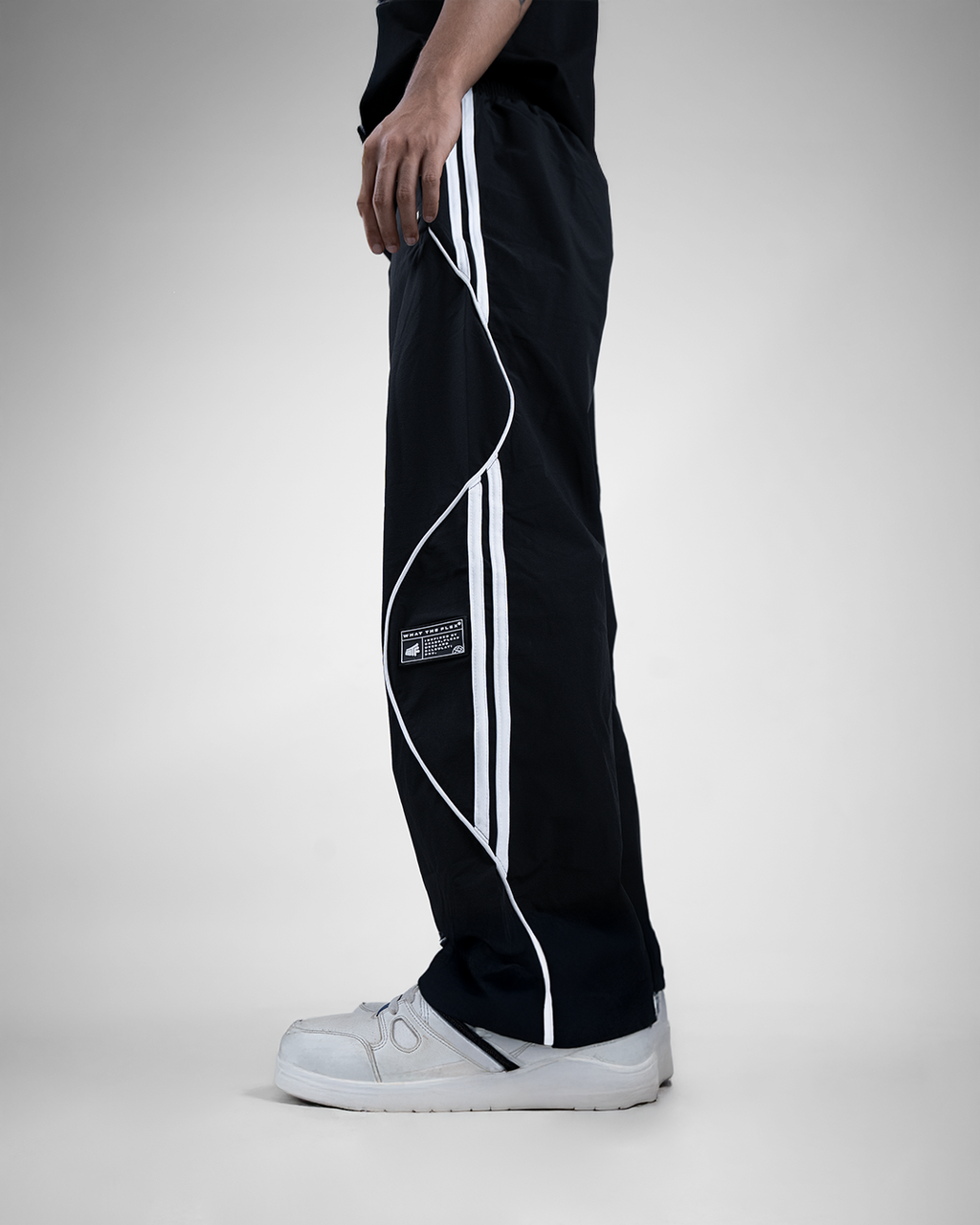 Black Arc Parachute Pants