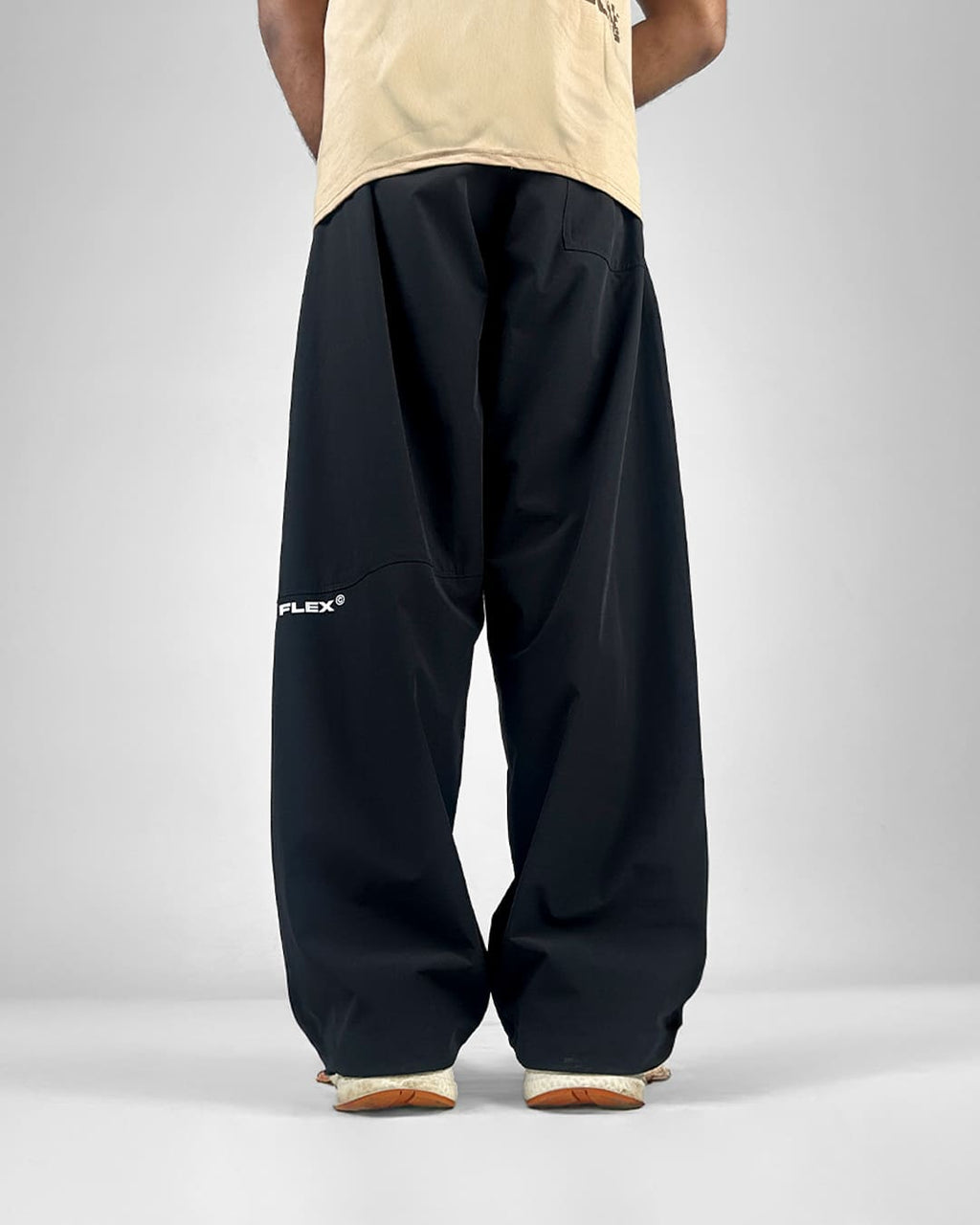 Black Breakout Parachute Pants