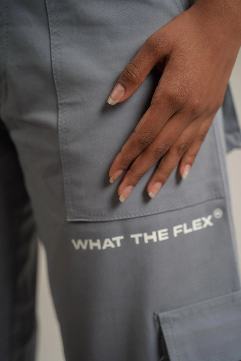 Steel Grey Unisex Cargo