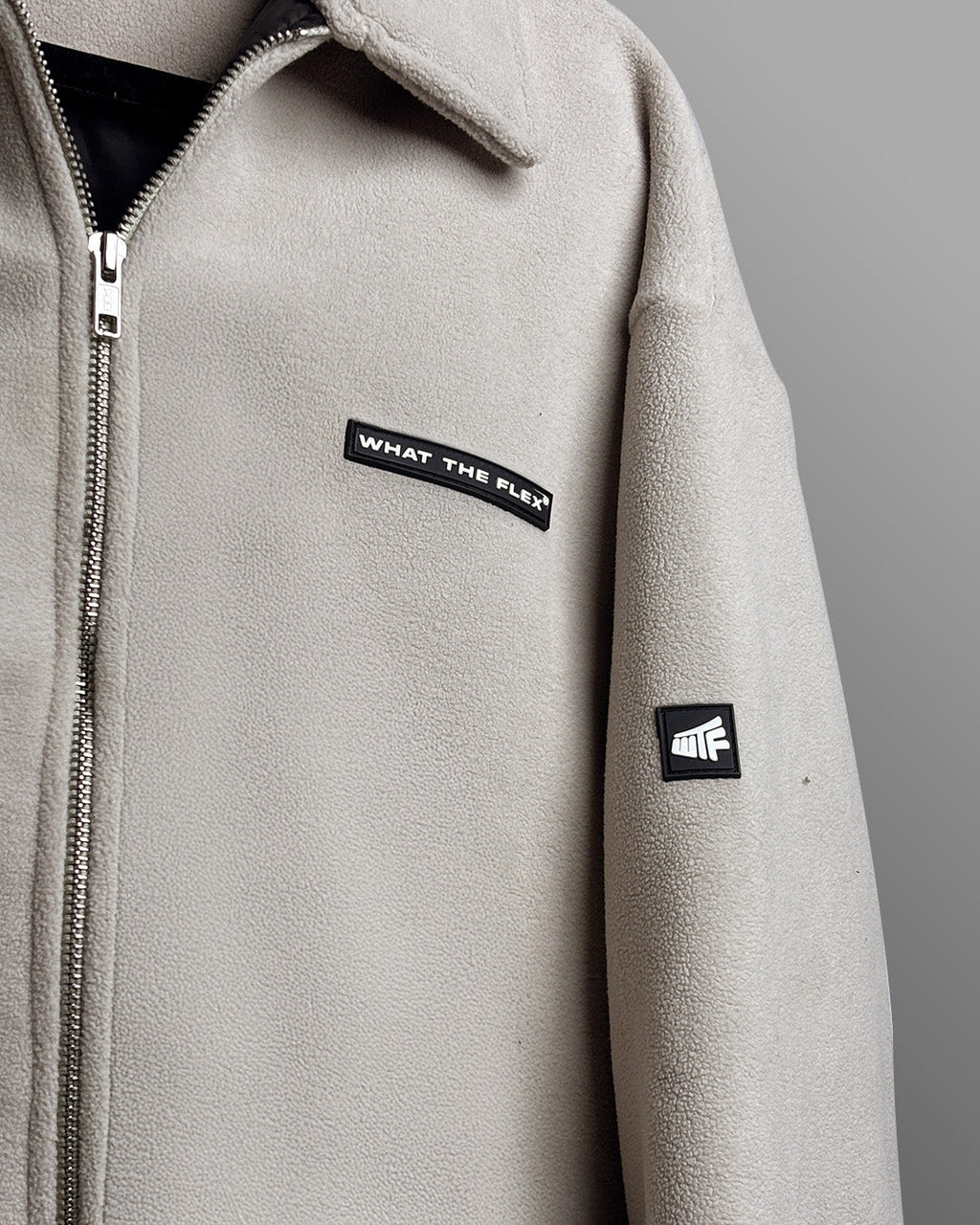 No Distraction Off-White Cloud Feel Jacket