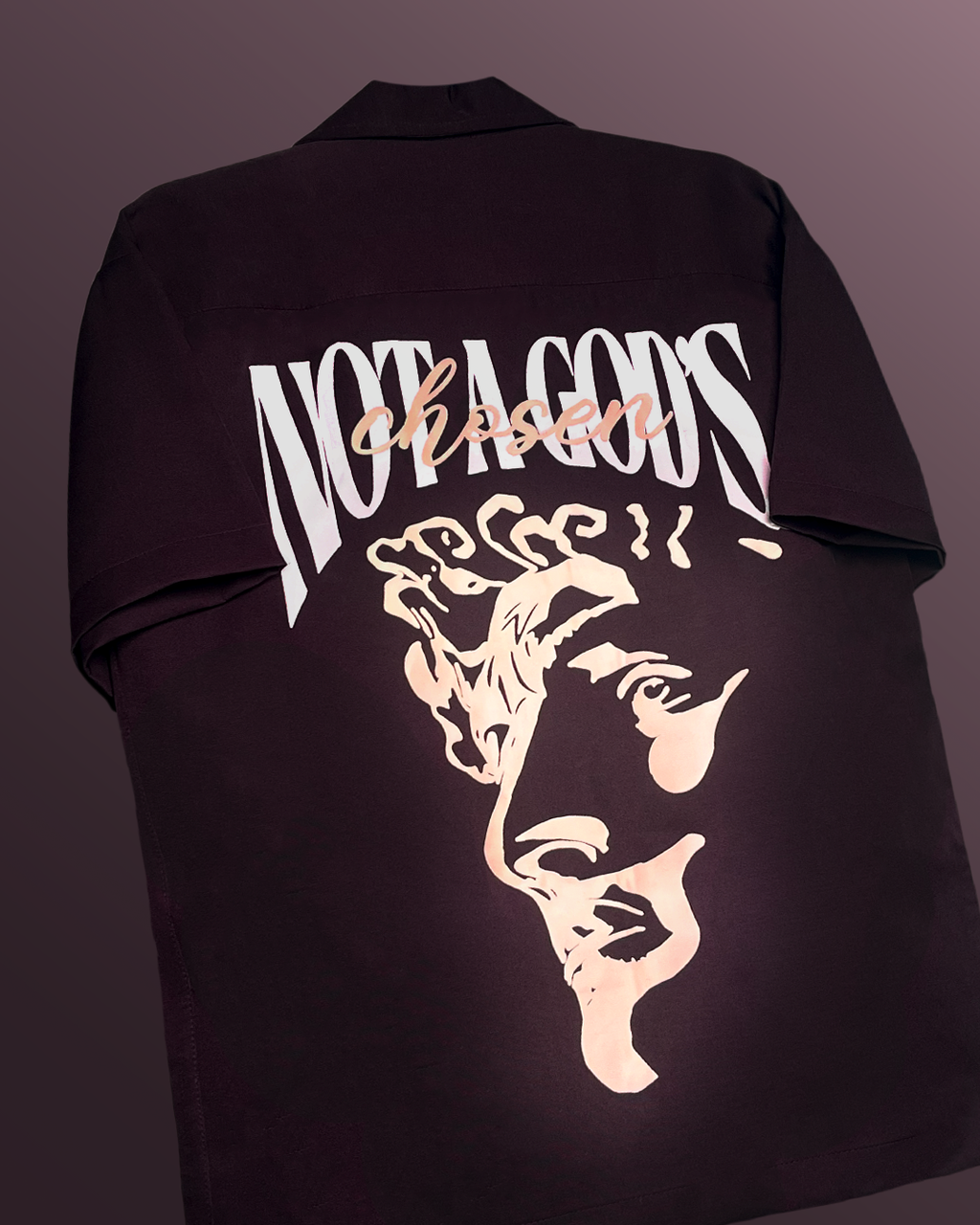 Face of God Bowling Shirt