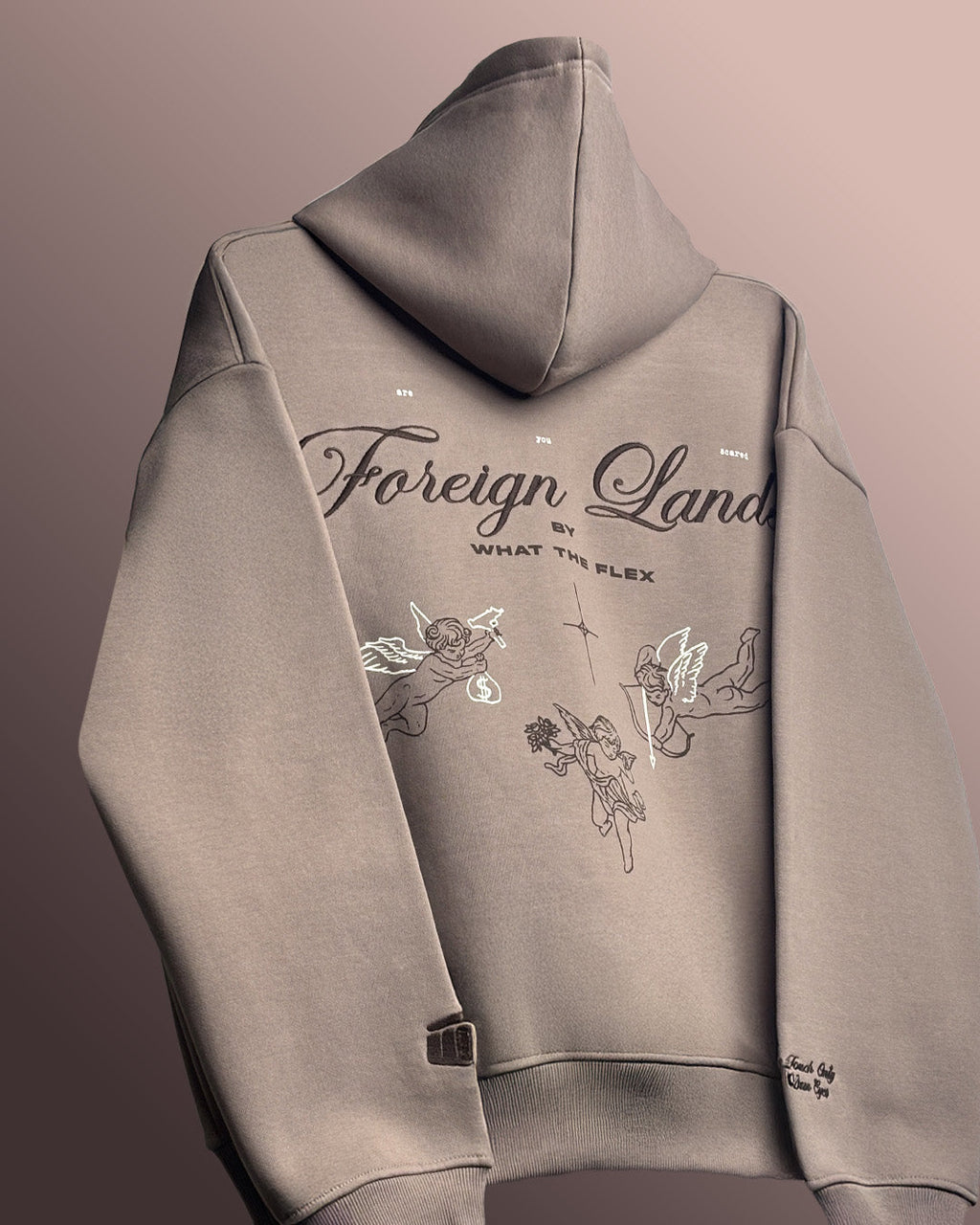 Foreign Lands Boxy-Fit Hoodie