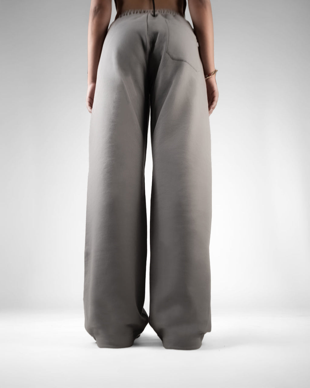 Grey Essential Cotton Pants