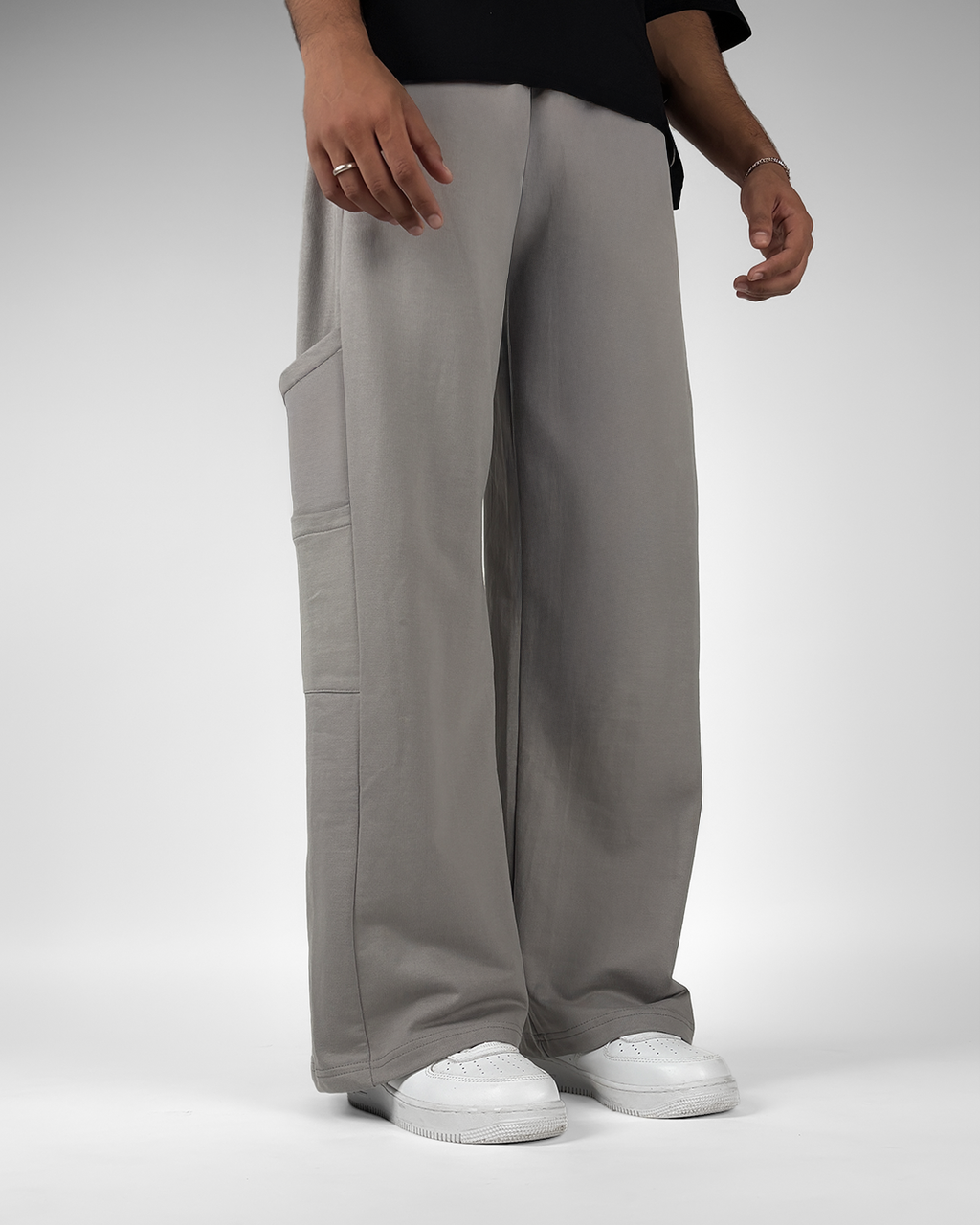 Frost Grey Pocket Pants