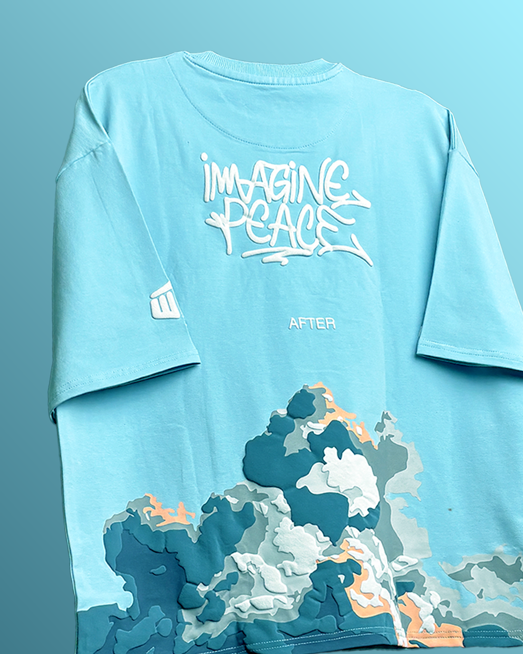 Imagine Peace Boxy-Fit T-shirt