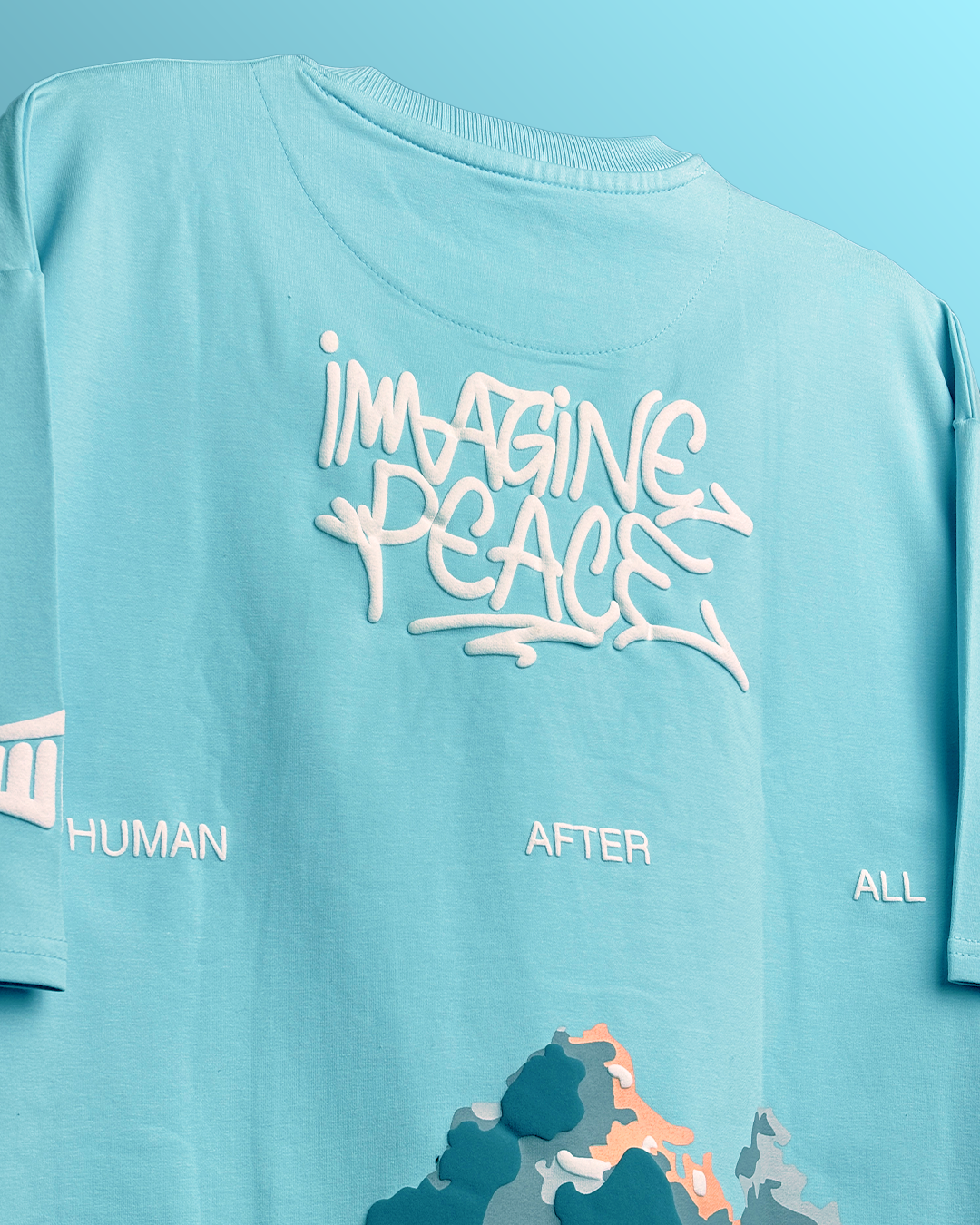 Imagine Peace Boxy-Fit T-shirt