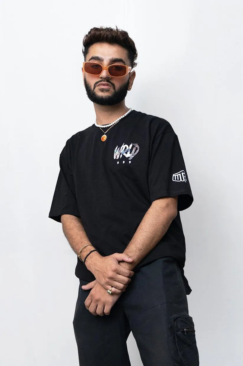 Juice Wrld Black Oversized T-shirt