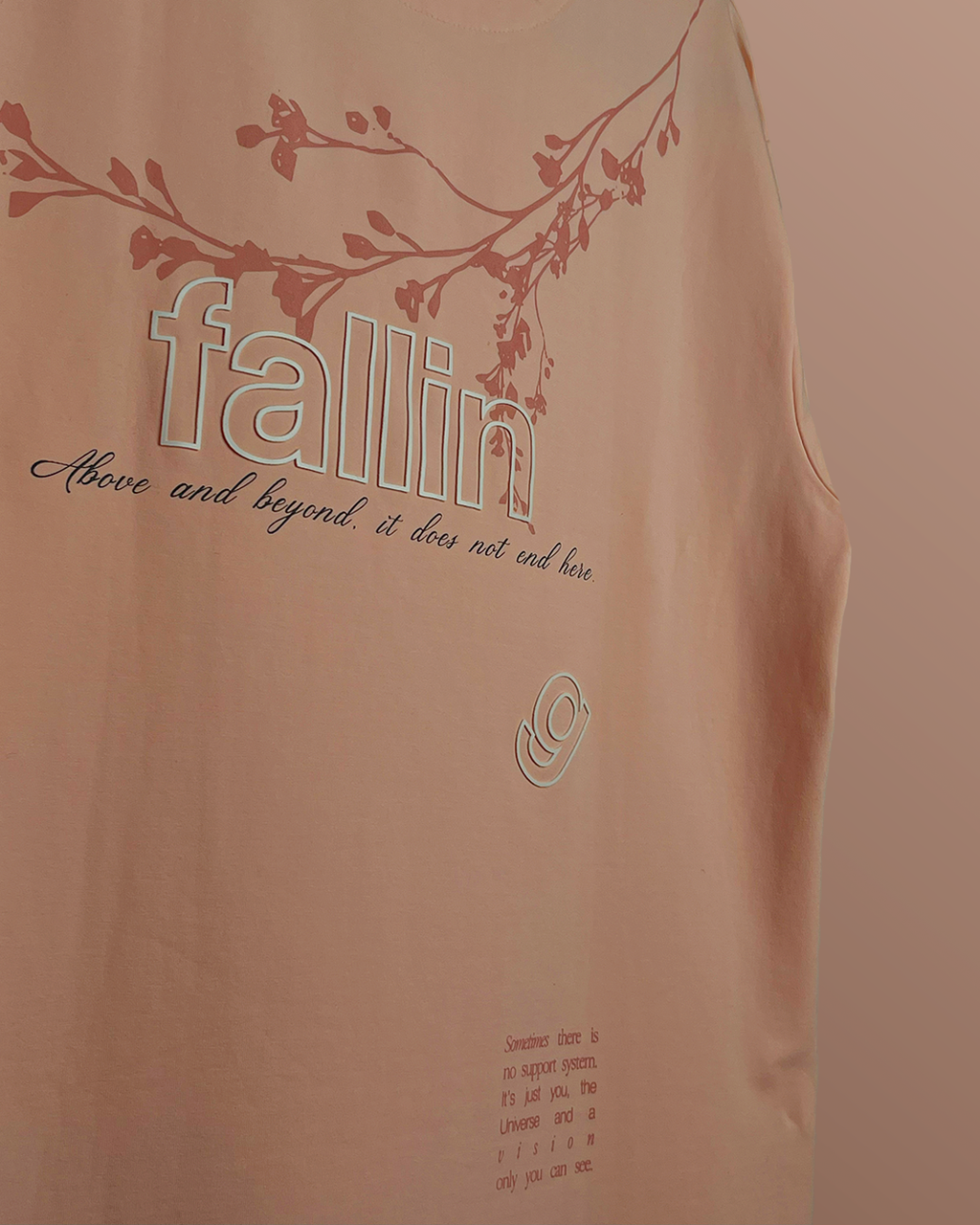 Falling Peach Heavyweight T-shirt