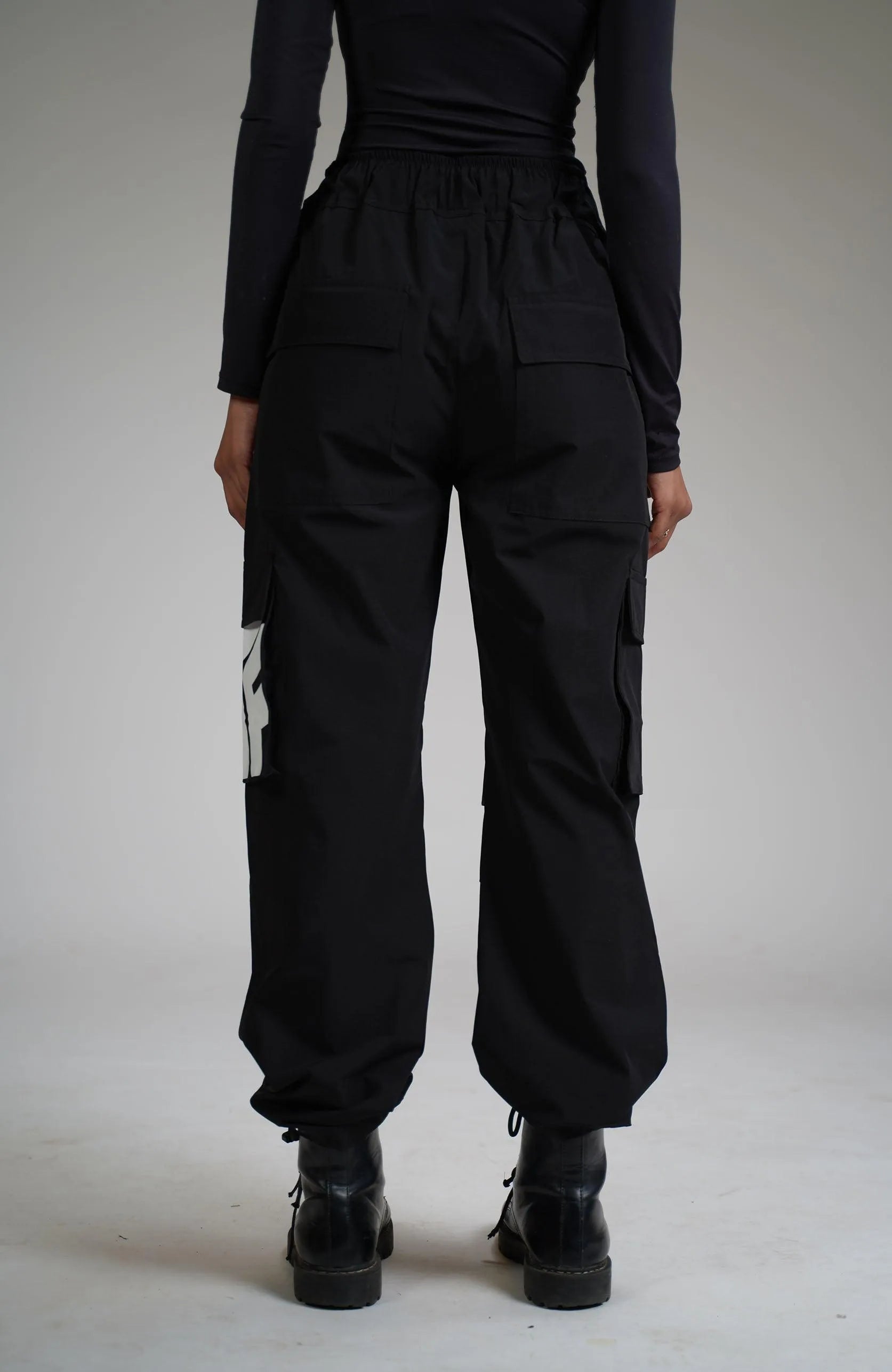 Black Parachute Pants