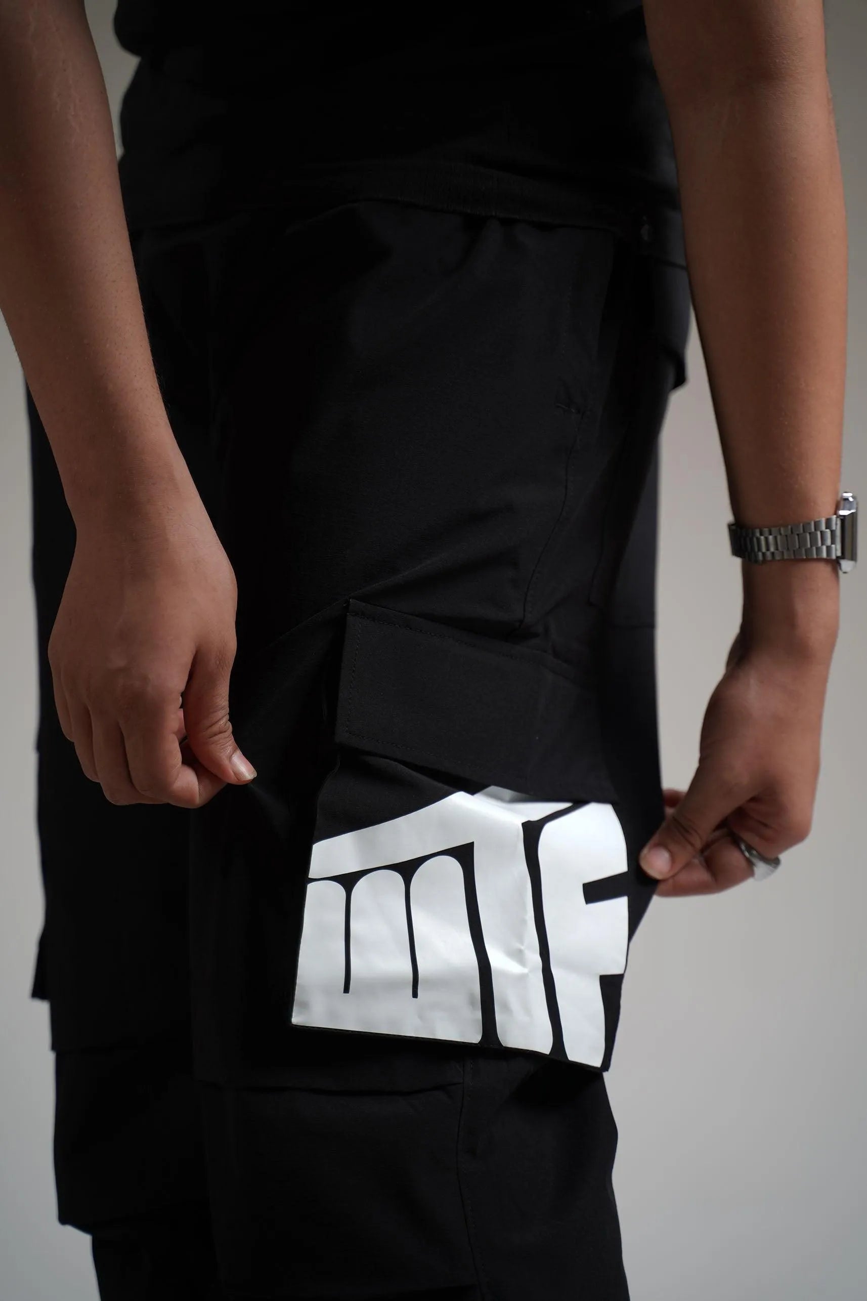 Black Parachute Pants