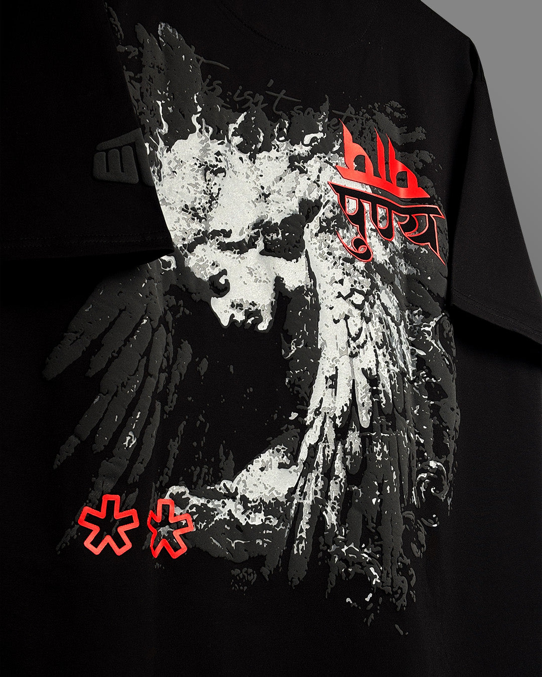 Paap Black Heavyweight T-Shirt