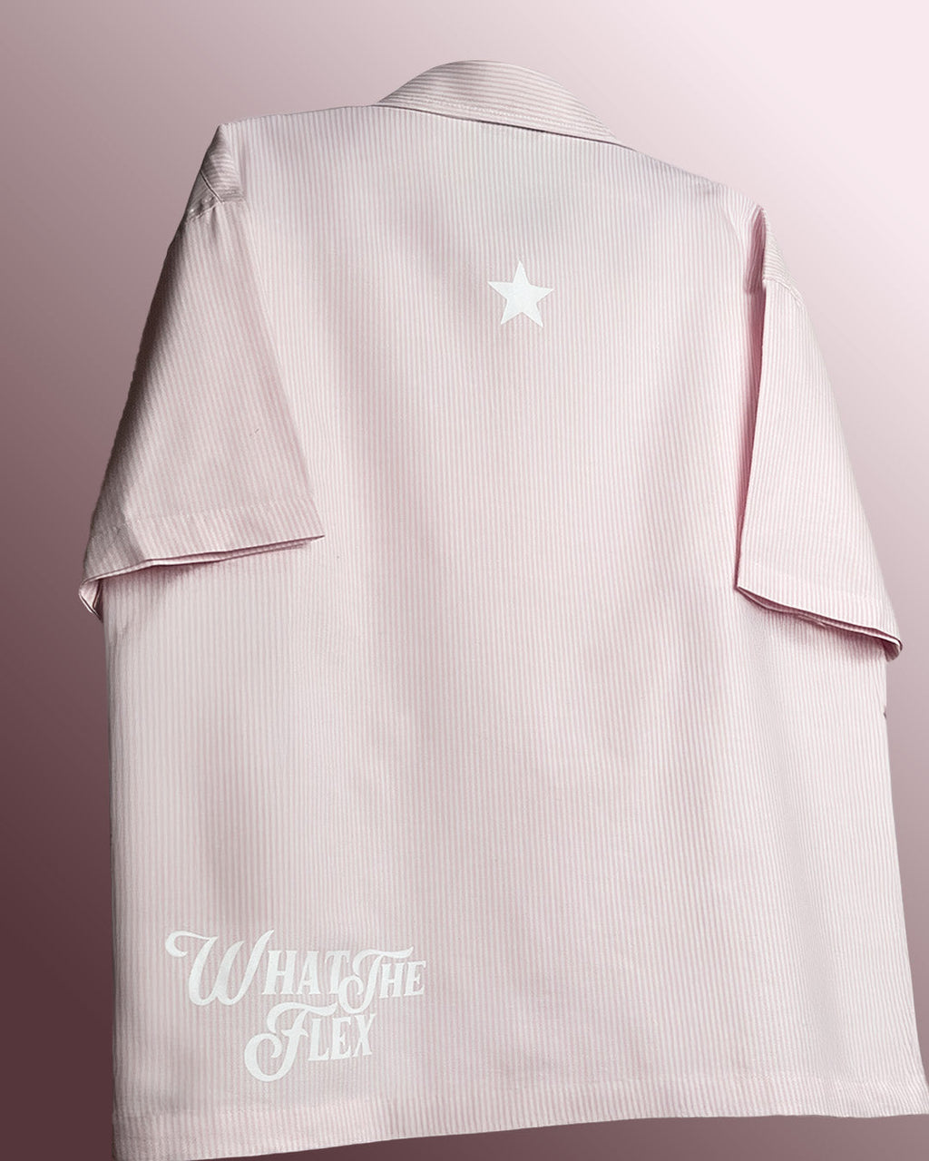 Greatest Pink Half Sleeve Striped Shirt