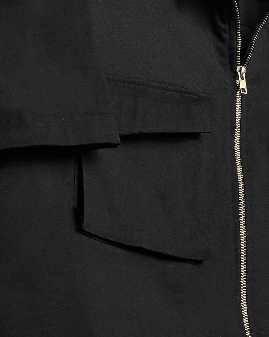 Rebel Black Cotton Shirt