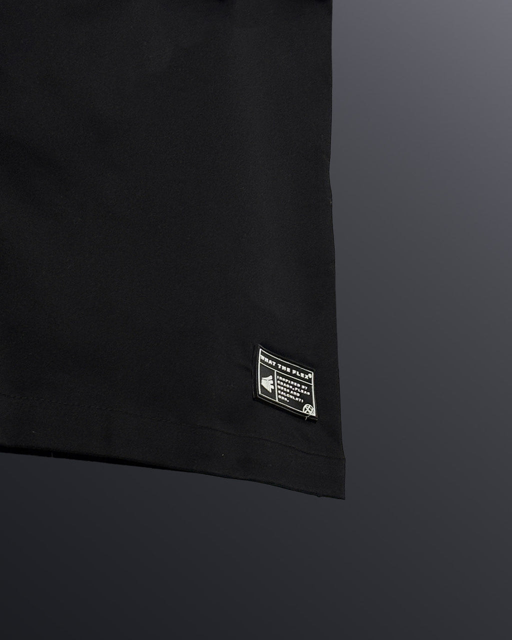 Rebel Black Cotton Shirt