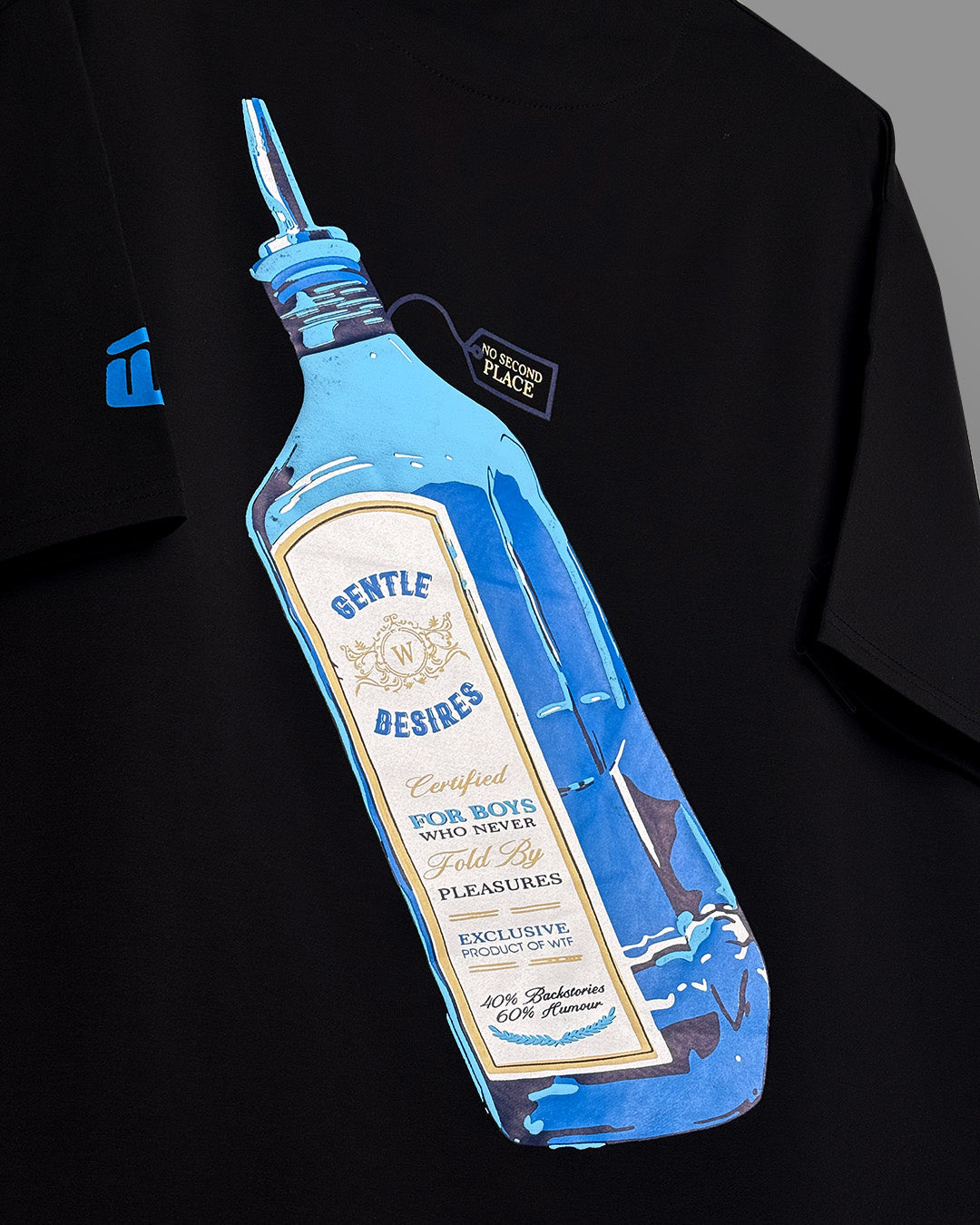 Sapphire Boxy-Fit T-shirt