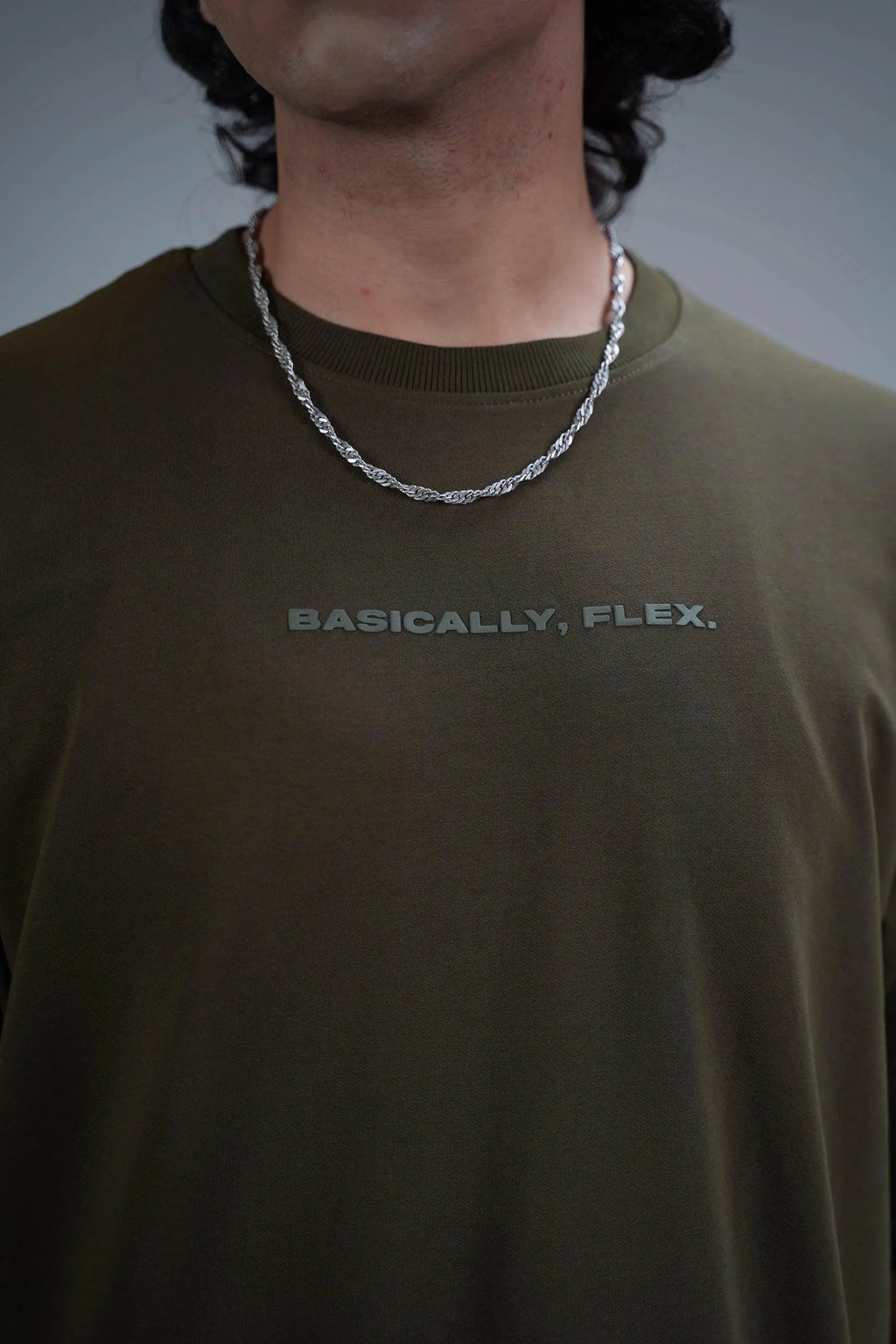 Basic Olive Heavyweight T-shirt