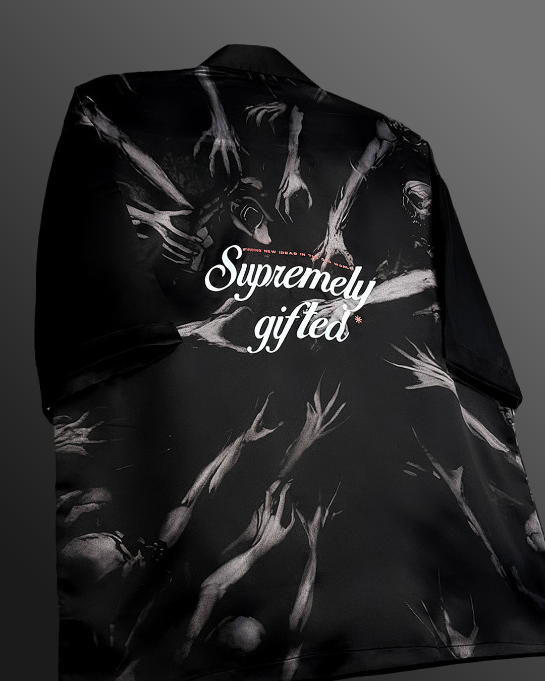 Supremely Gifted Black Fluid Shirt