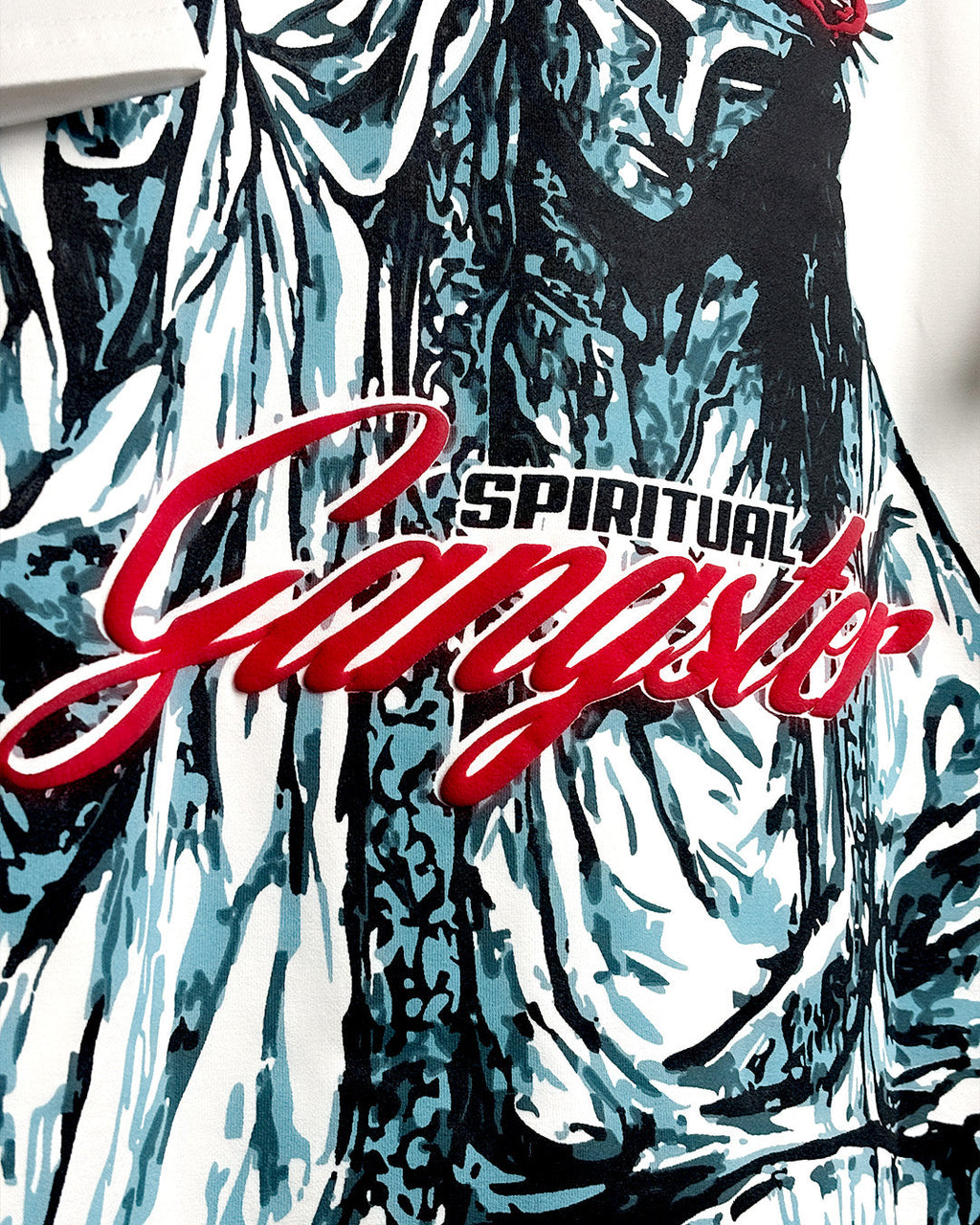 Spiritual Gangster White Heavyweight T-shirt