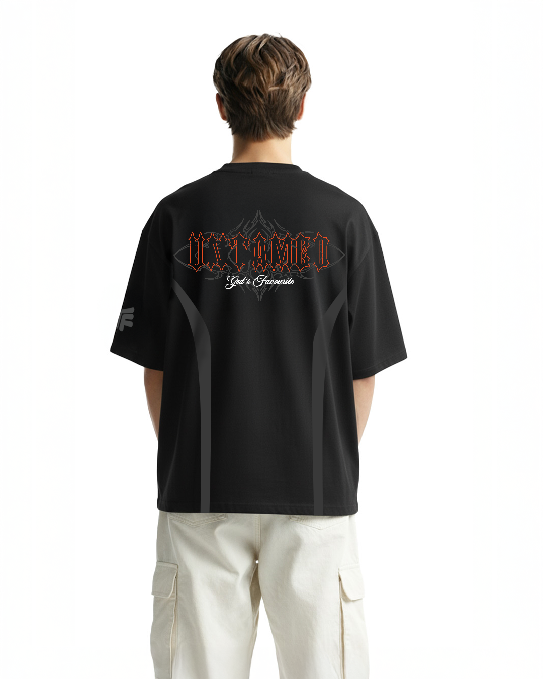 Untamed Black Heavyweight T-Shirt