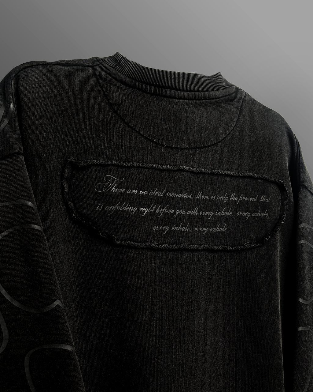 Wildfire Acid Wash Boxy-Fit Sweatshirt