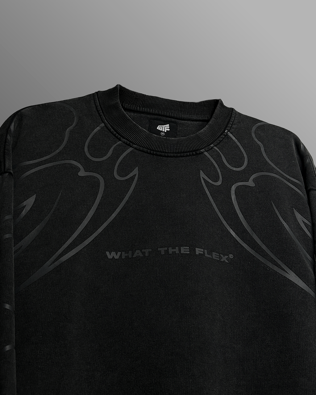 Wildfire Acid Wash Boxy-Fit Sweatshirt