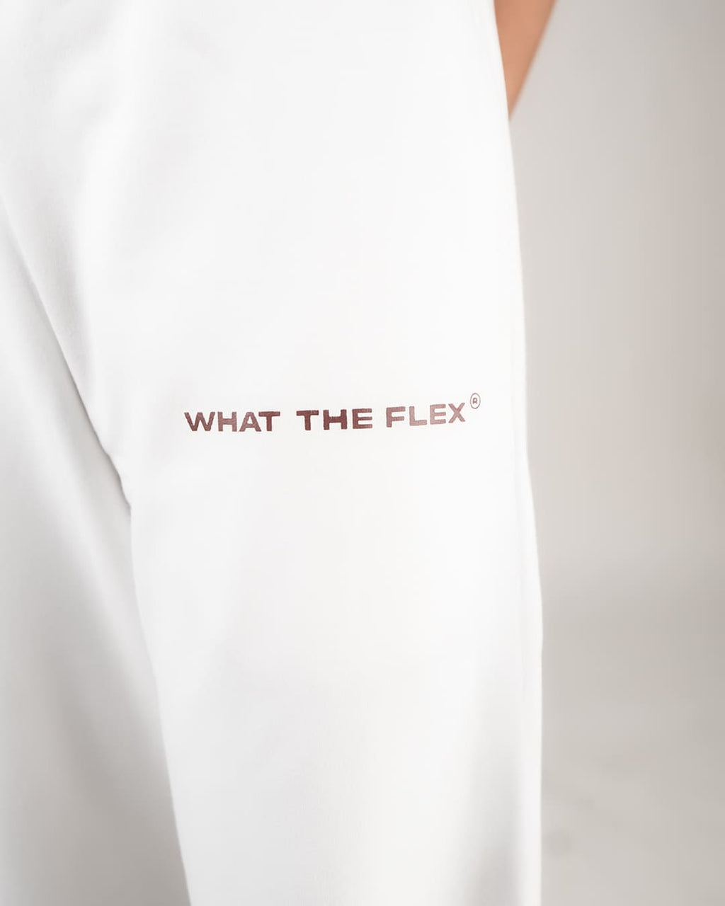 White Essential Cotton Pants