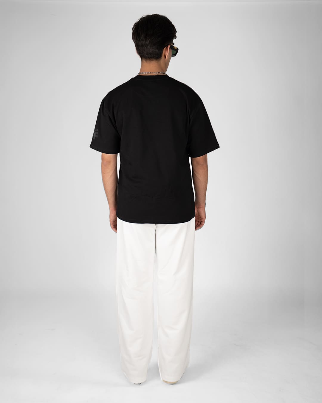 White Essential Cotton Pants