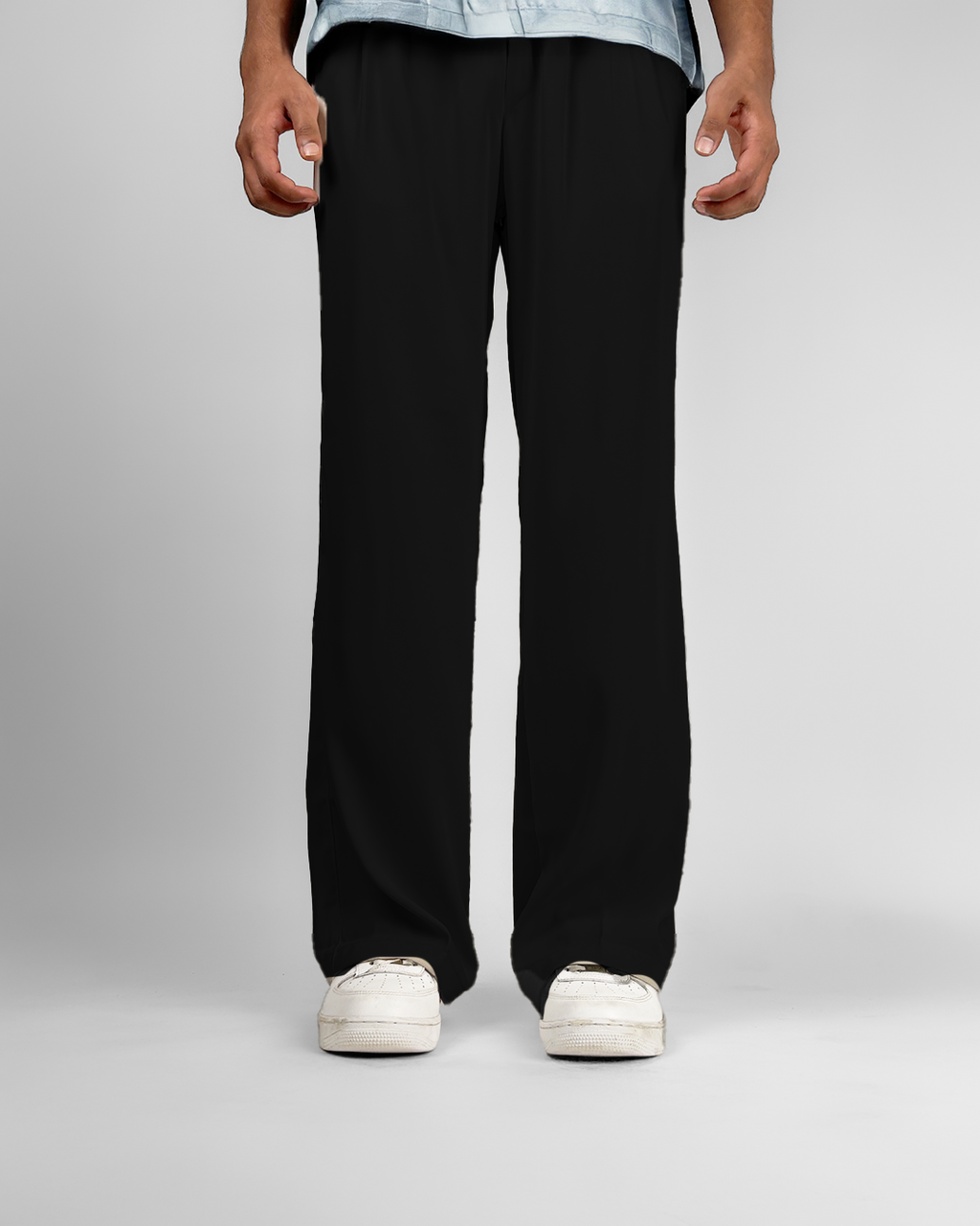 Classic Black Korean Pants