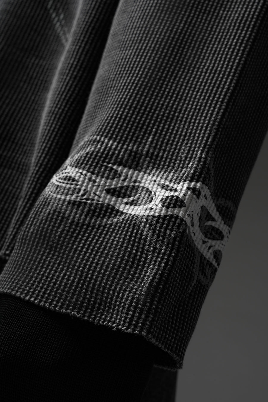 Malevolent Body - Waffle Fabric Full Sleeve T-shirt