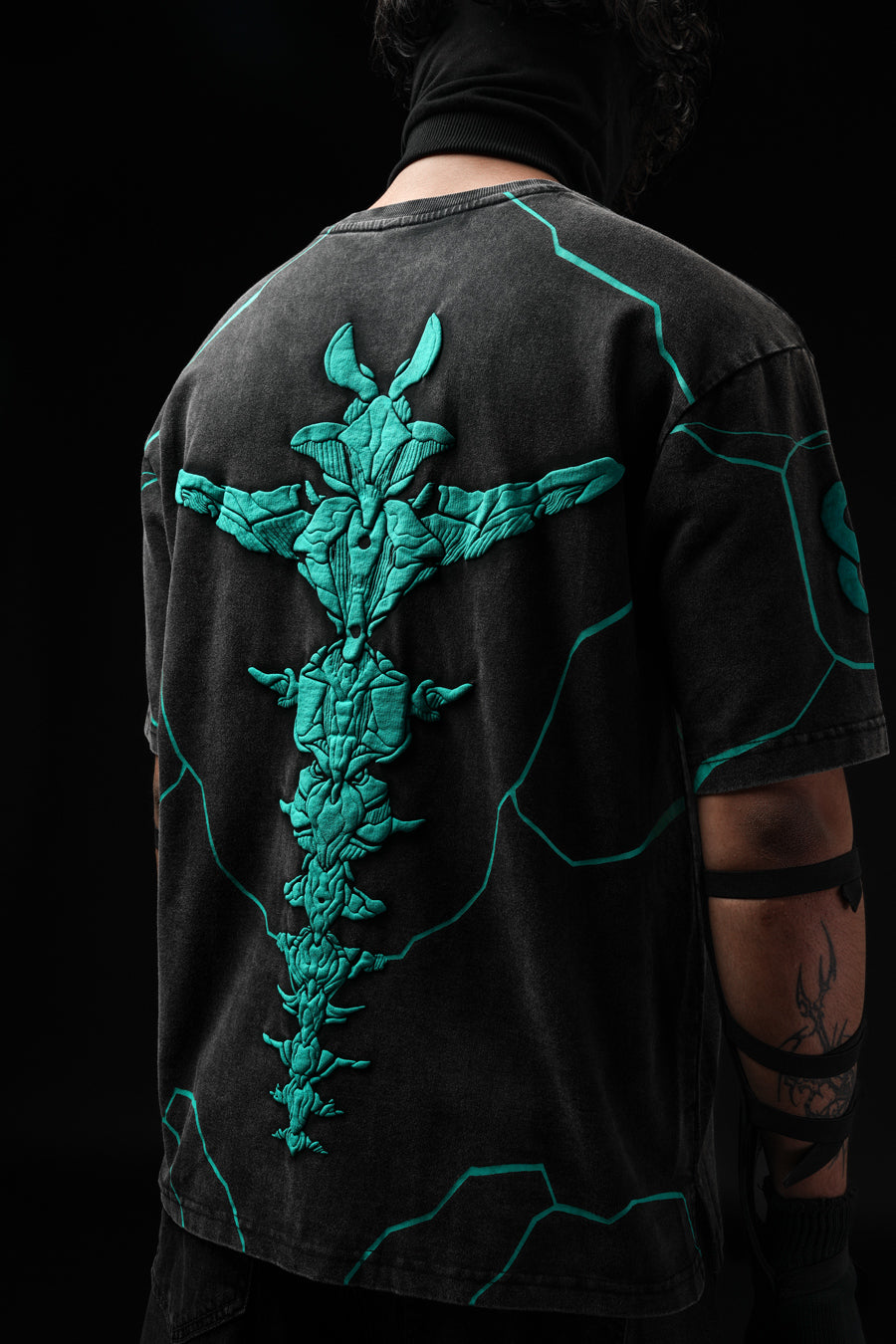 Kaiju V1 - Anime Oversized T-shirt