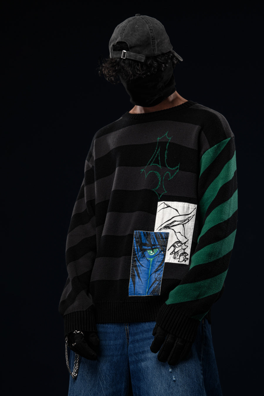 Cifer 04 - Knitted Goth Sweatshirt