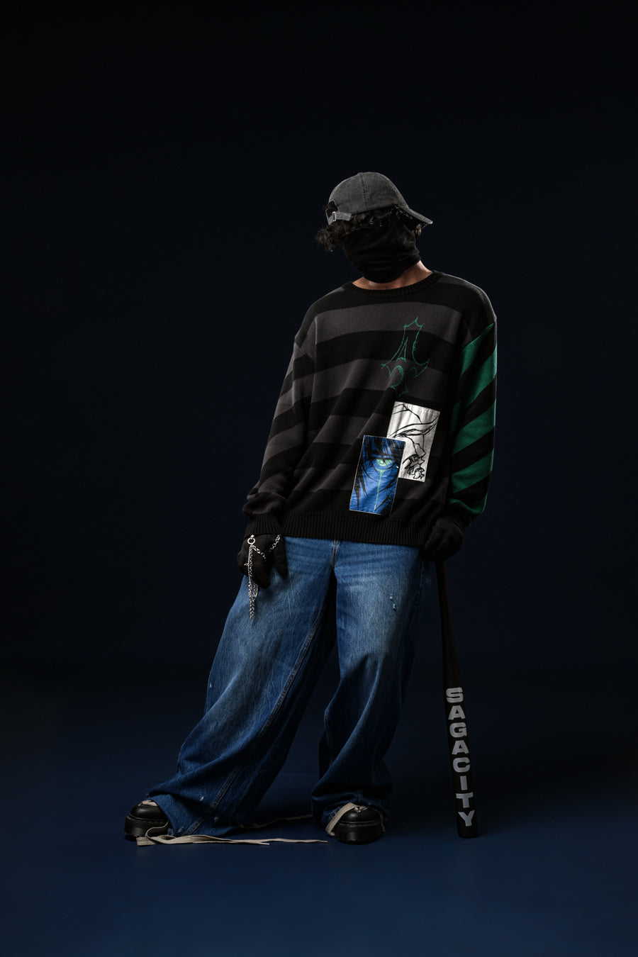 Cifer 04 - Knitted Goth Sweatshirt