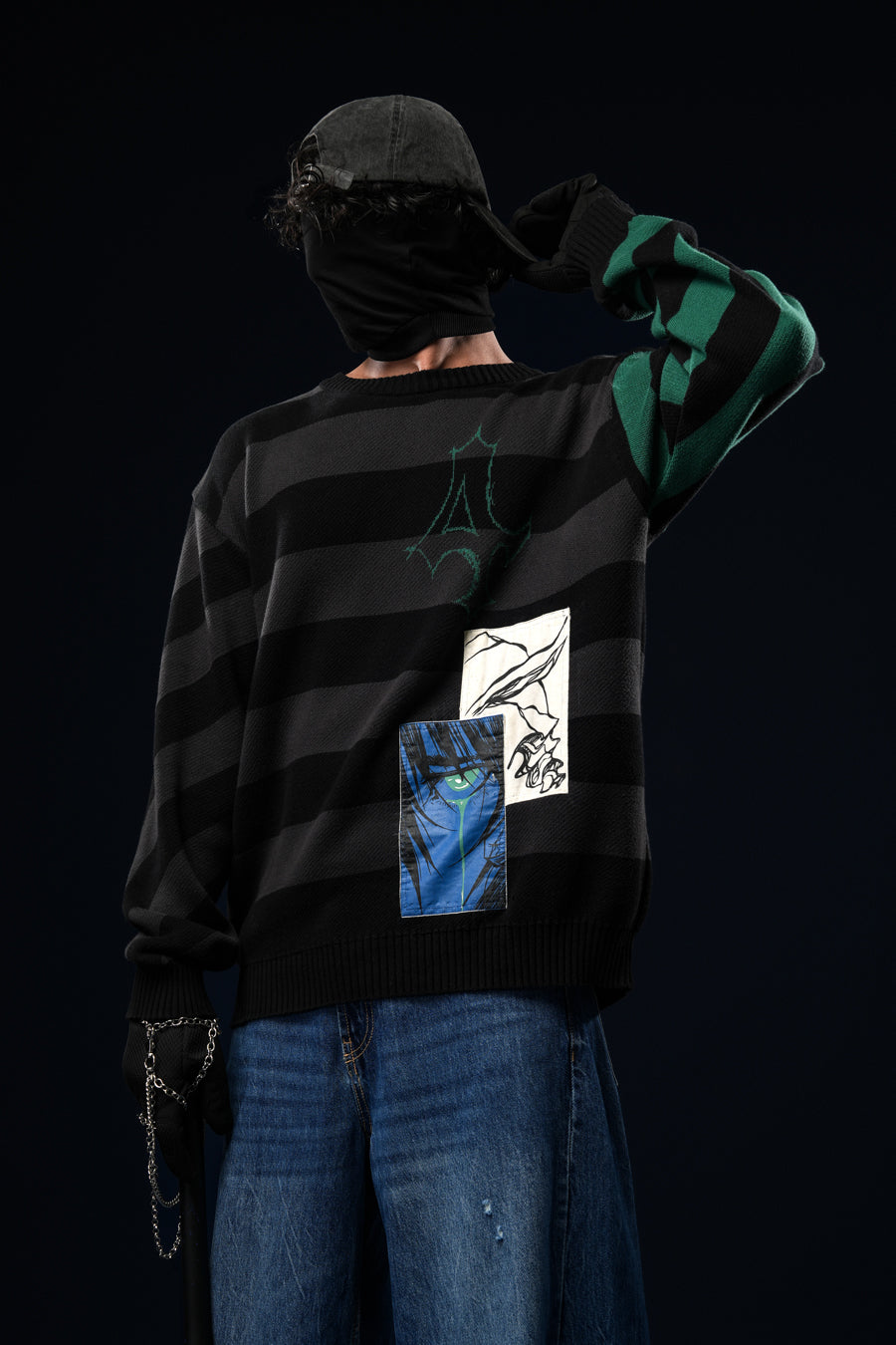 Cifer 04 - Knitted Goth Sweatshirt