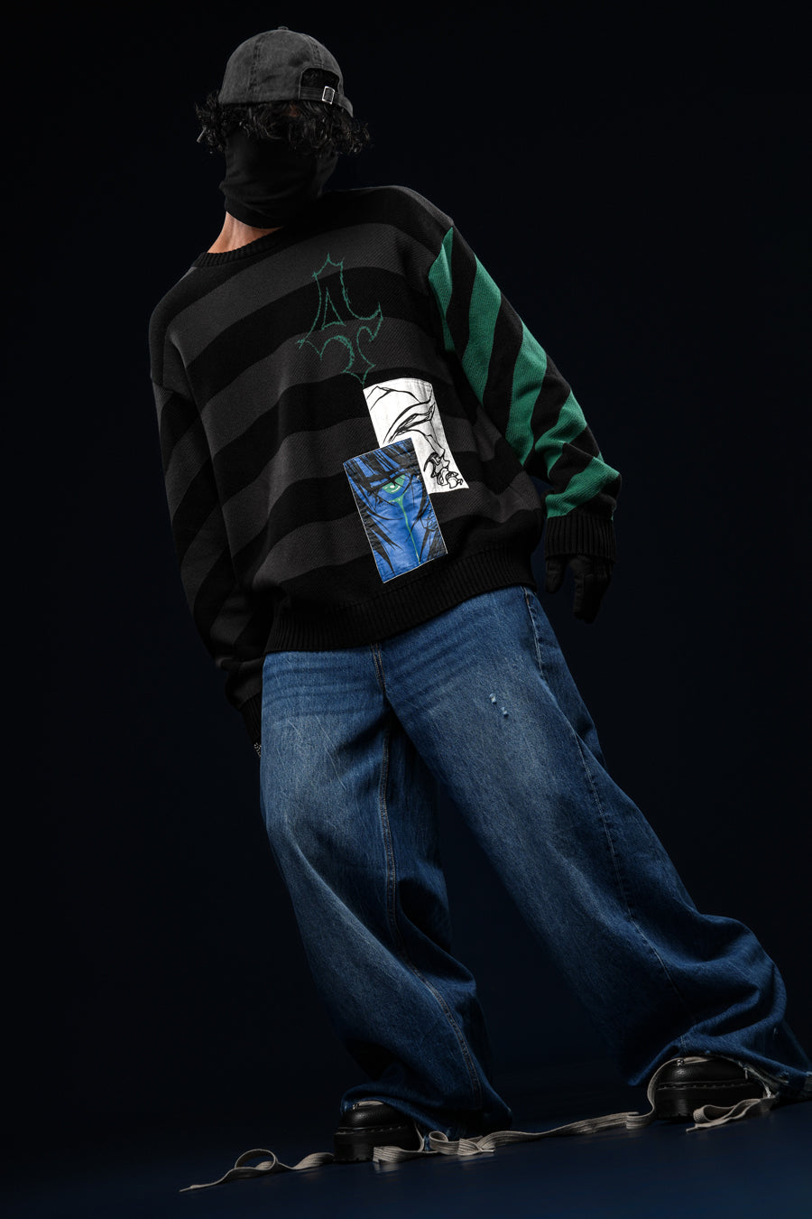 Cifer 04 - Knitted Goth Sweatshirt