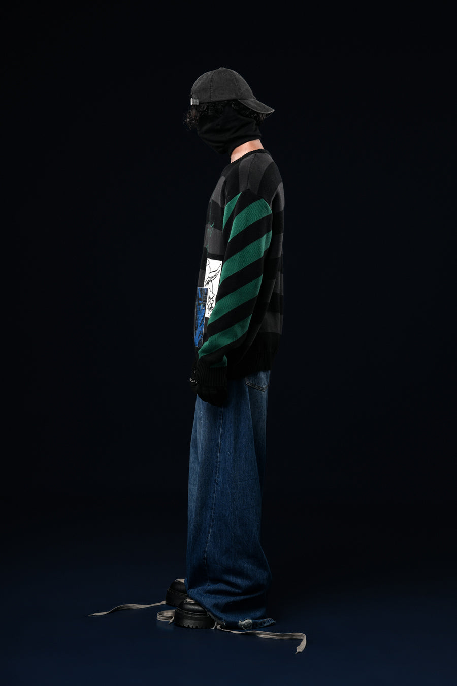 Cifer 04 - Knitted Goth Sweatshirt