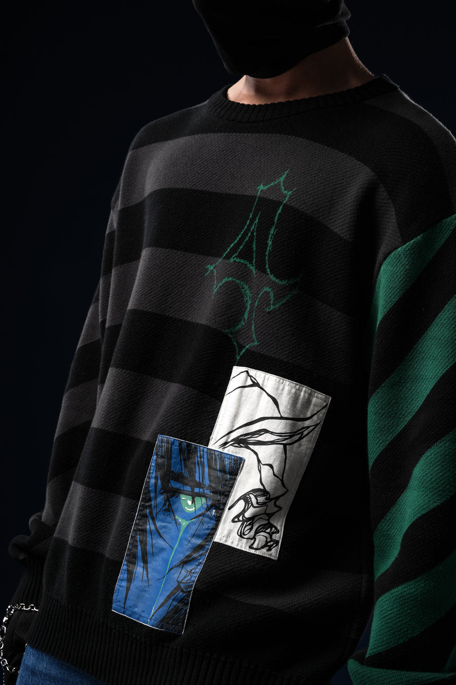 Cifer 04 - Knitted Goth Sweatshirt