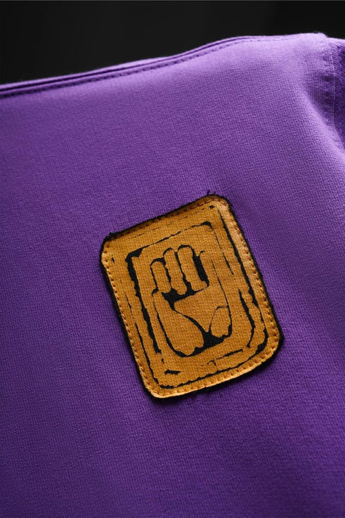 Jojo Reference - Anime Oversized T-shirt with Patchwork