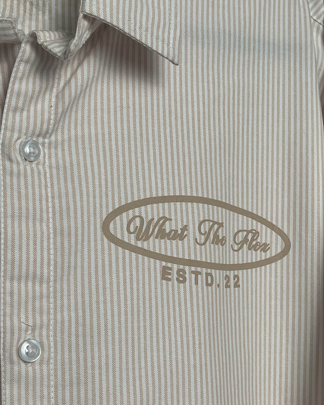 Self Love Club Yellow & White Full Sleeves Striped Shirt