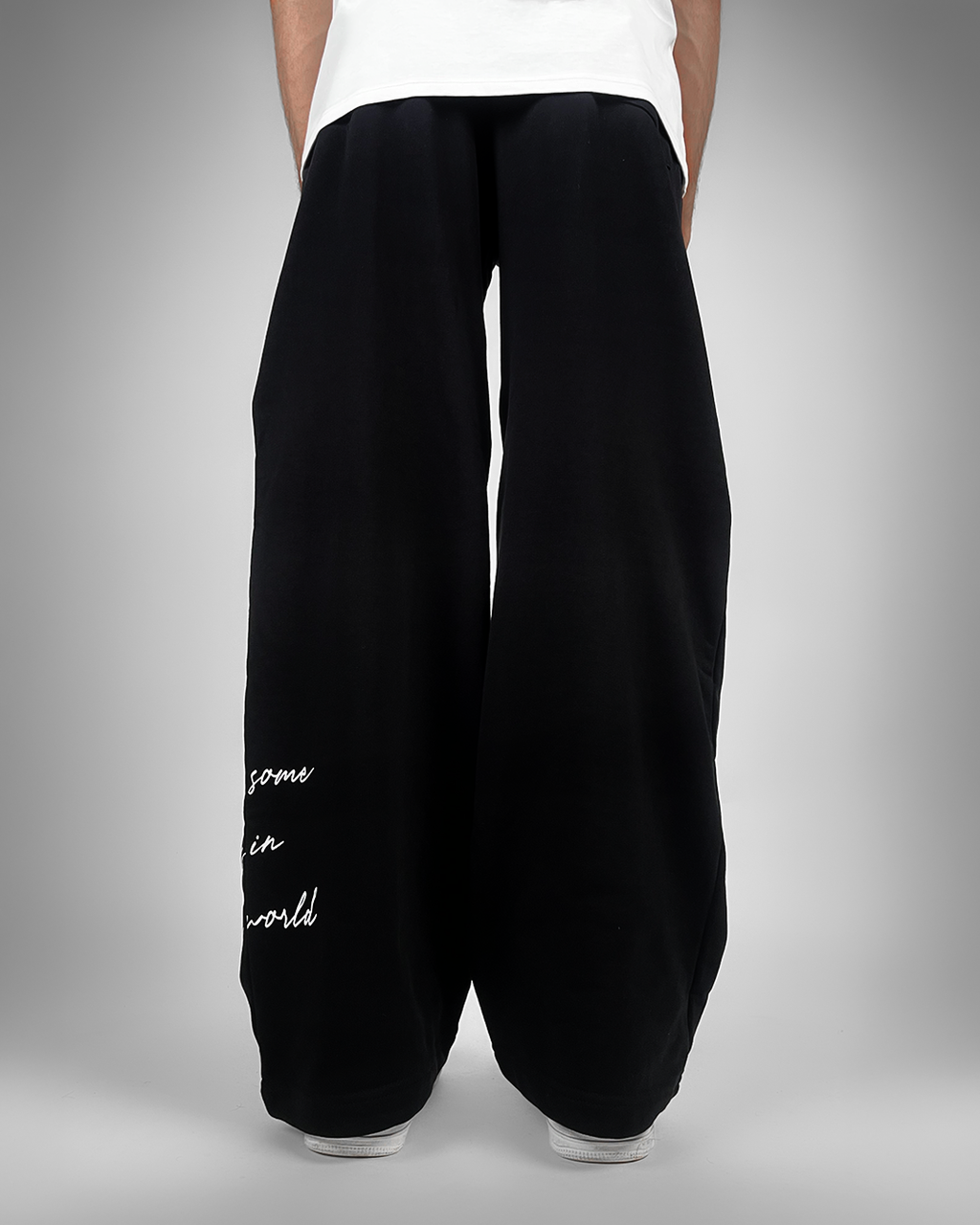 Old World Black Essential Pants