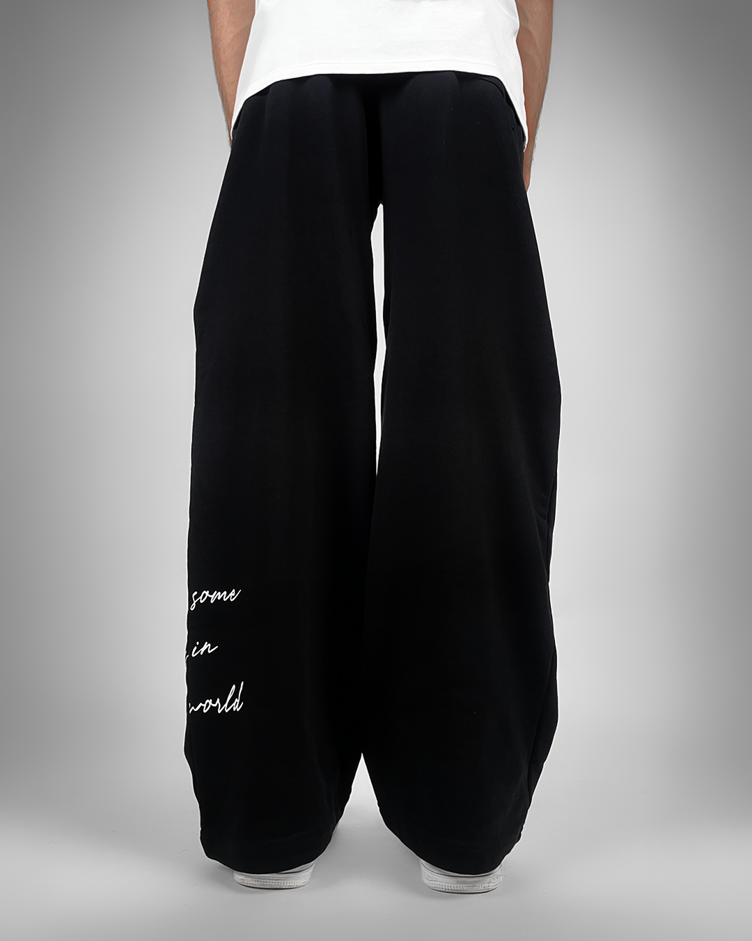 Old World Black Essential Pants