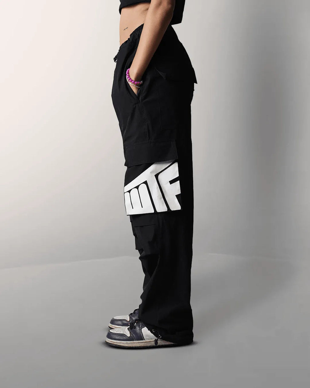 Black Parachute Pants
